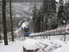 Standseilbahn zum Schanzentisch