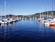 Hafen in Östersund