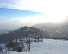 Skifahren- Russland
