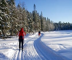 Skiloipen Norwegen