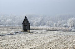 Schnee in Belgien