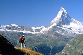 Zermatt Schneesicherheit im Sommerurlaub