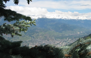 Skigebiet Wallis in der Schweiz im Sommerurlaub
