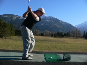 Zell am See im Herbsturlaub beim Golfen