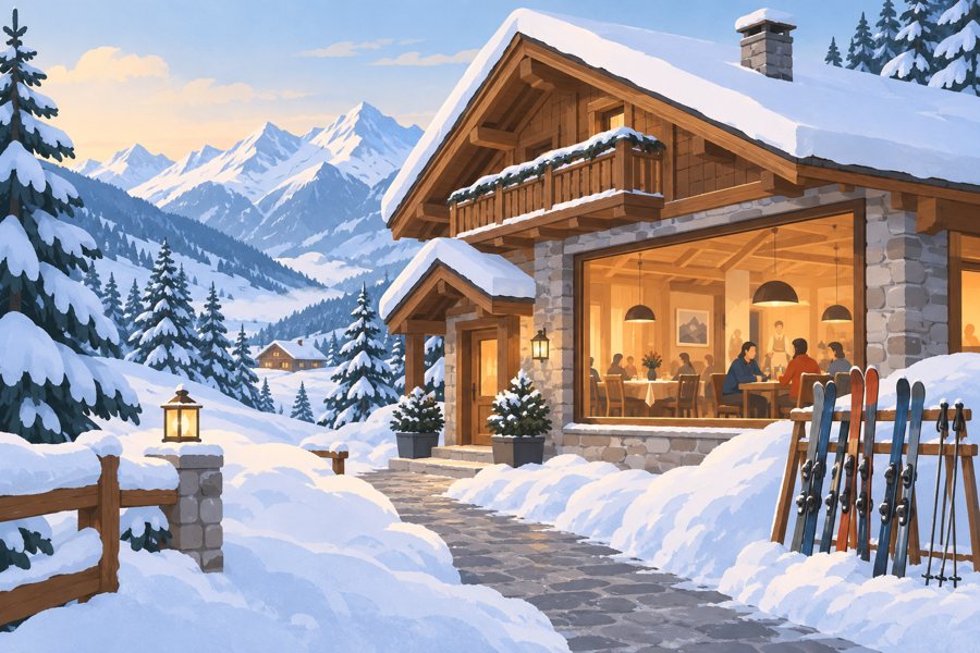 Unterkunft und Verpflegung im Skiurlaub