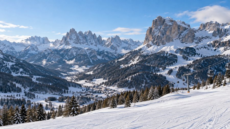 Trentino-Dolomiten im Winter