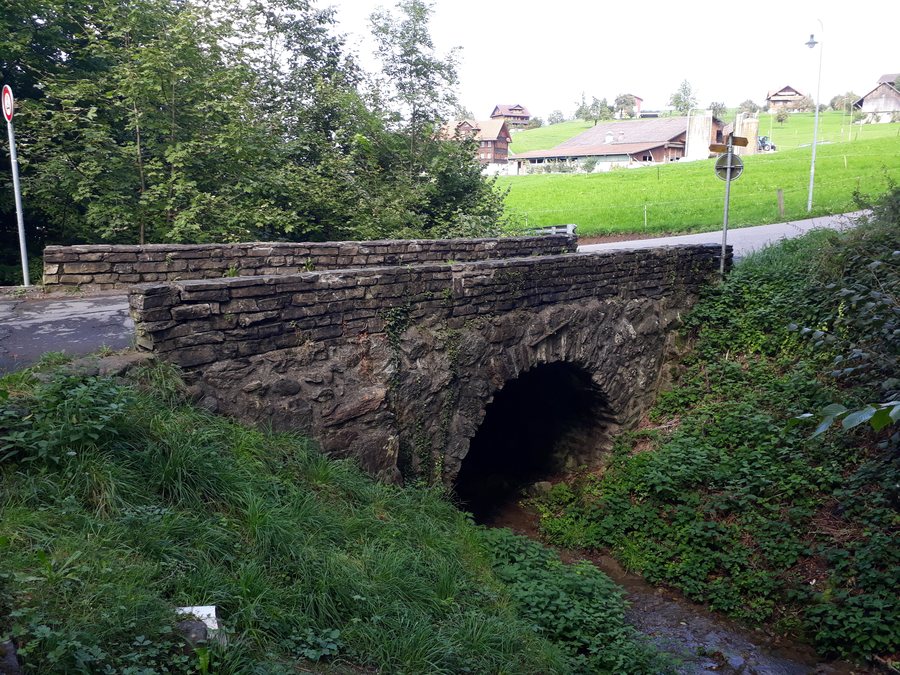 Liächtägel-Brücke, Flüeli-Ranft, Sachseln, Obwalden, Schweiz