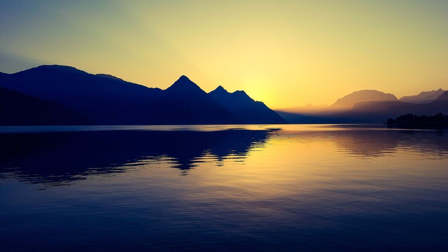 Buochs, sunrise