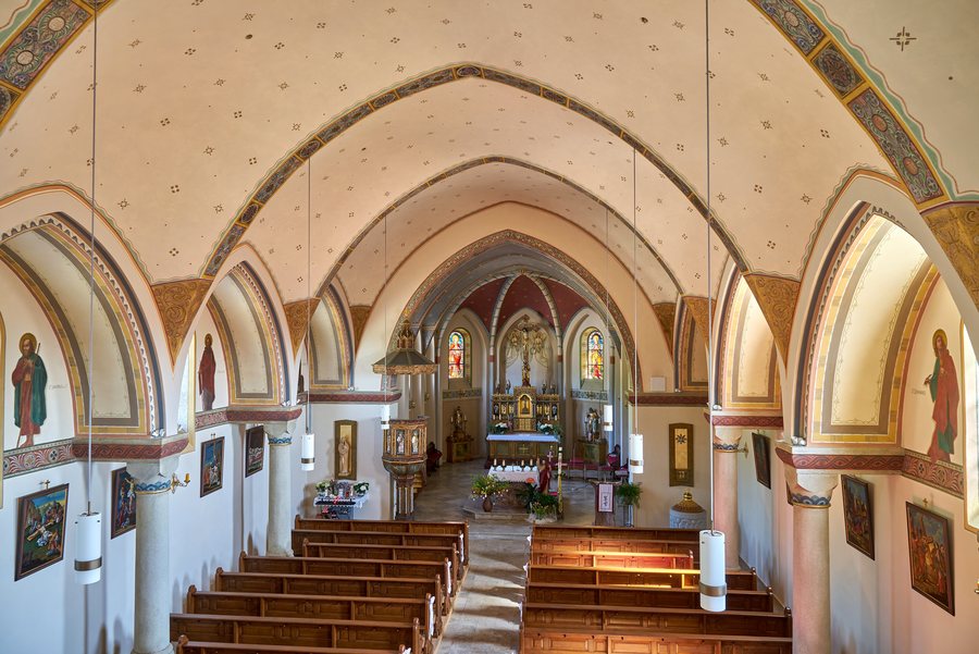 File:Wegscheid, Wildenranna, Kirchenweg 7, Pfarrkirche Maria Schmerzensmutter 1.3.jpg