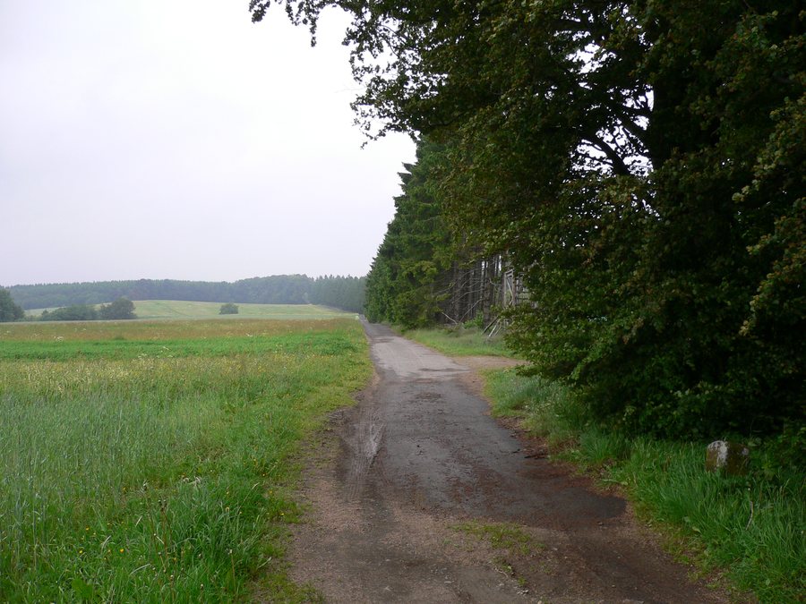 Westgrenze Landkreis Marburg-Biedenkopf bei Bad Endbach