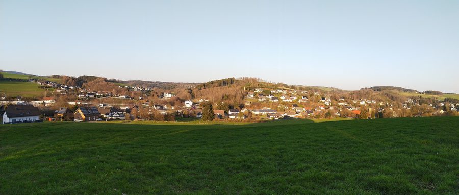 Panoramablick über Wildbergerhütte