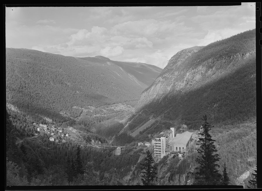 Vemork im Vestfjorddalen bei Rjukan in Telemark