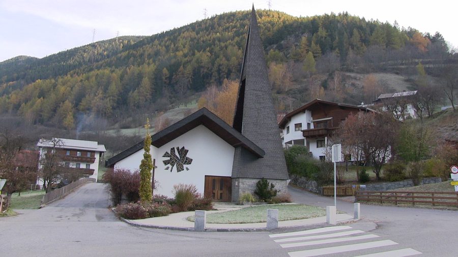 Kapelle Maria-Hilf im Ortszentrum von Faggen