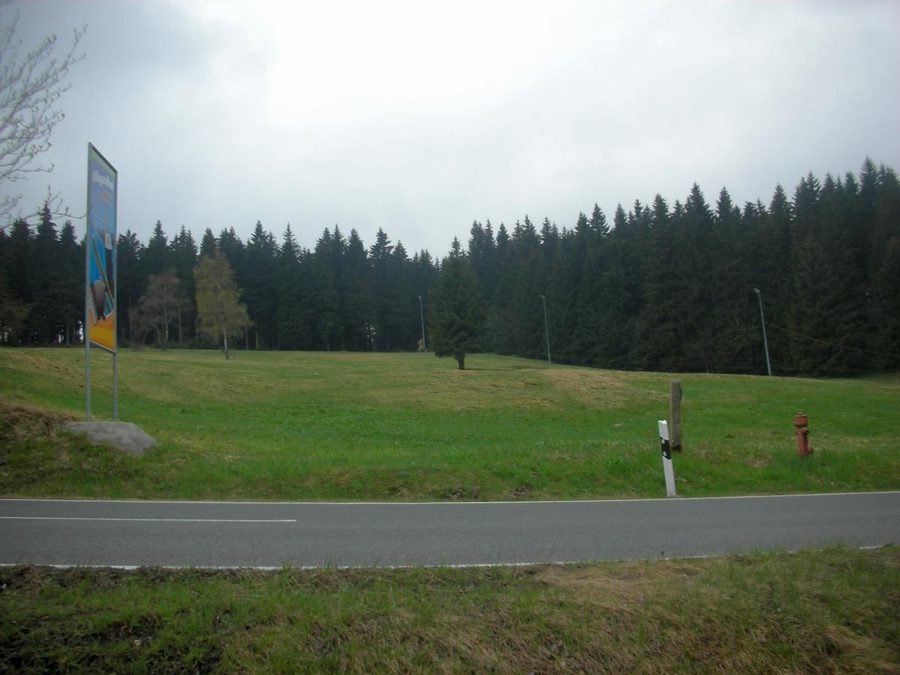 Lernskihang in Mühlleithen im Winter