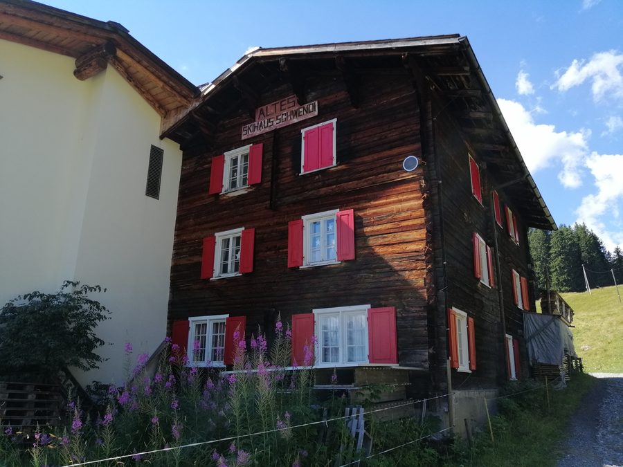 Altes Skihaus Conterser Schwendi in Conters im Prättigau, Graubünden