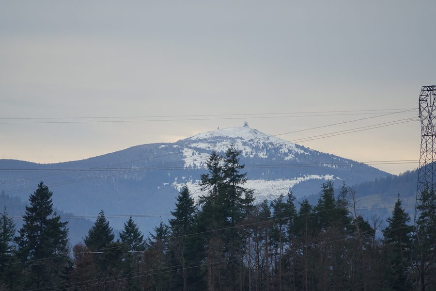 Landschaft am Grand Ballon im Haut-Rhin