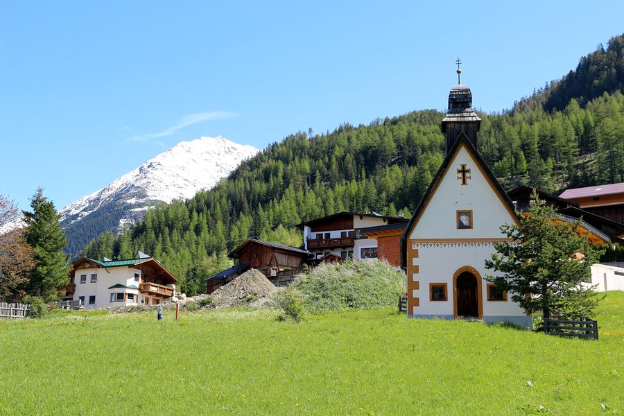 Ortskapelle Burgstein in der Gemeinde Längenfeld im Ötztal