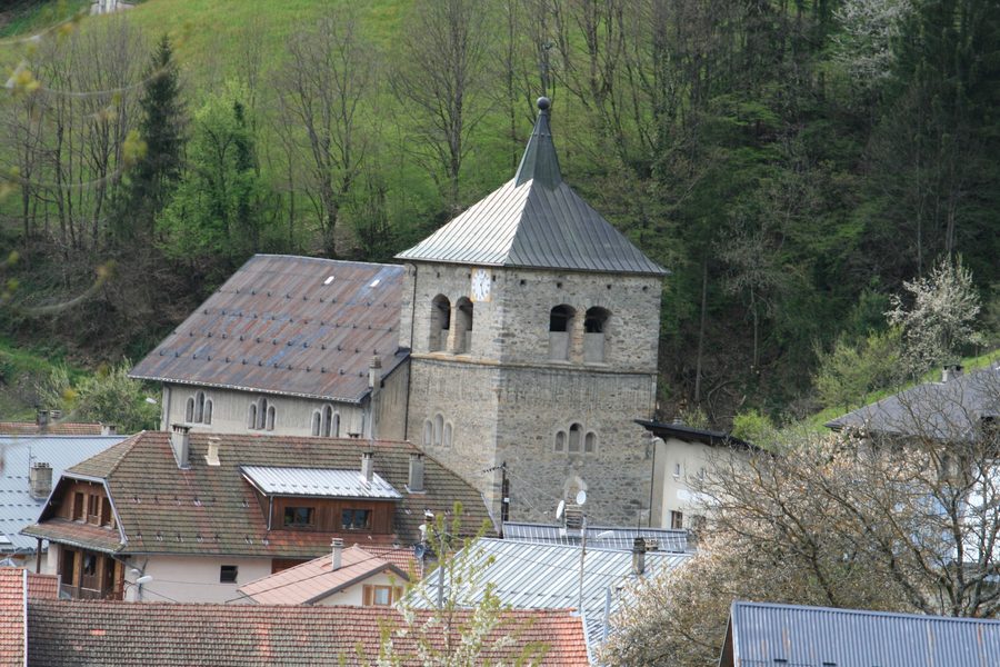 Ansicht von Queige im französischen Département Savoie