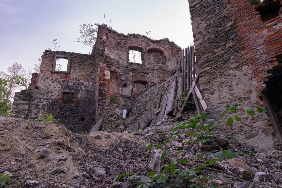 Zamek Gryf in Proszówka, Niederschlesien