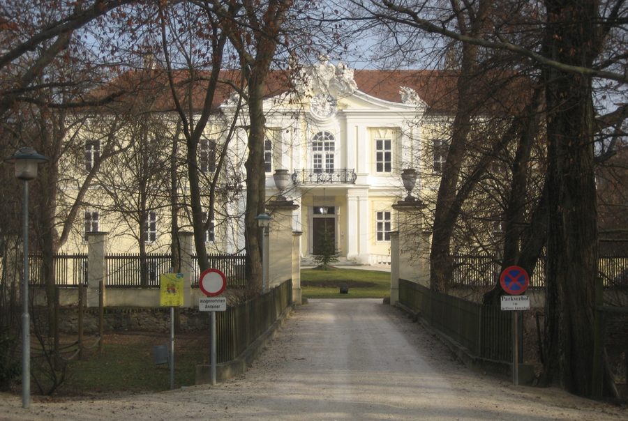 Liechtenstein-Schloss in Wilfersdorf im Bezirk Mistelbach
