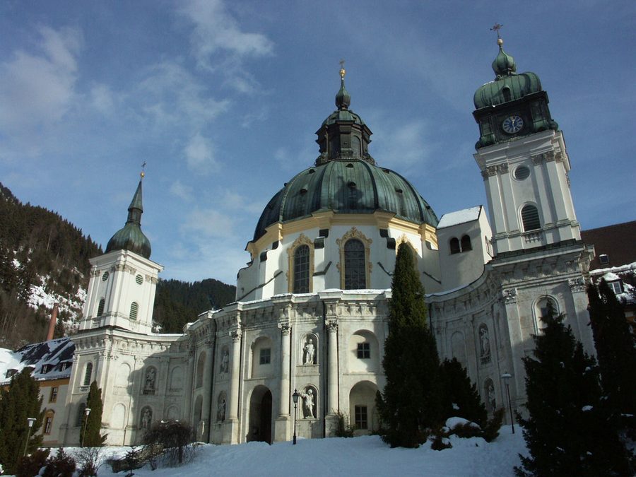 Kloster Ettal im Winter