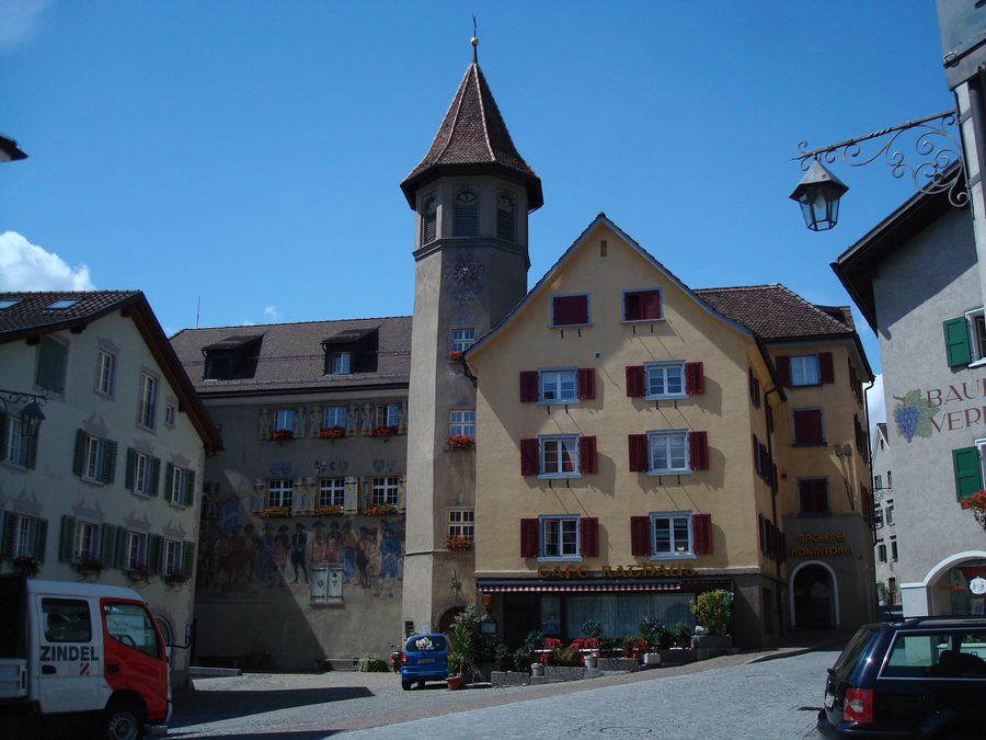 Rathaus in Maienfeld, Graubünden