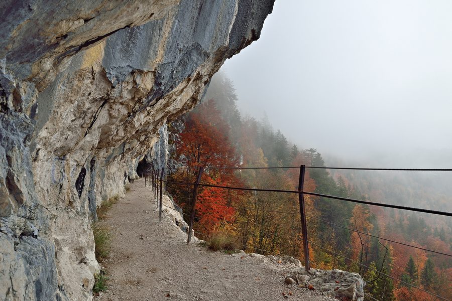 Ewige Wand bei Bad Goisern am Hallstättersee