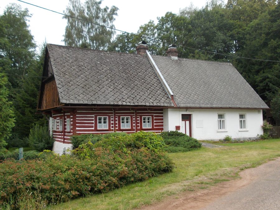 Historisches Gebäude in Prosečné, Tschechien