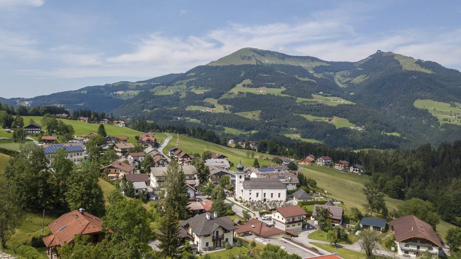 Ansicht von Sankt Koloman im Salzburger Land