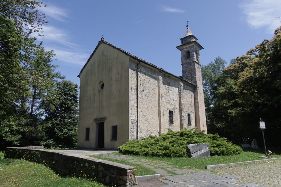 Kirche San Salvatore in Premeno im Piemont