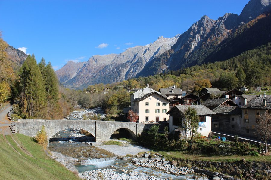 Brücke in Stampa
