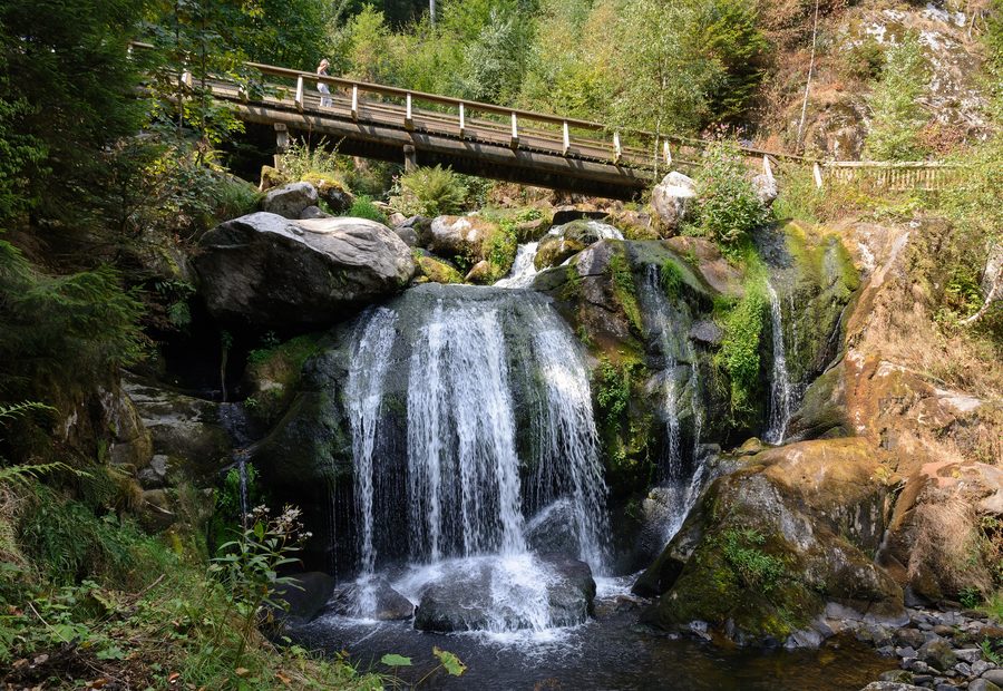 Triberger Wasserfälle bei Triberg im Schwarzwald