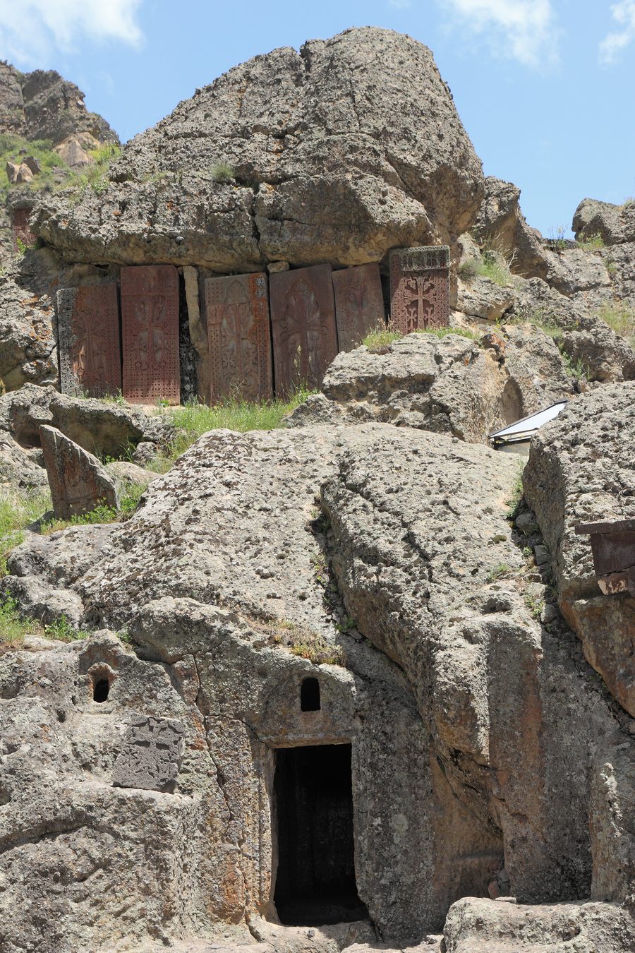 Geghard Monastery, a monument in Kotayk Province, Armenia
