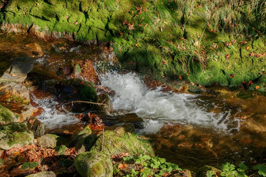 All Saints Waterfalls in Oppenau, Baden-Württemberg, Germany