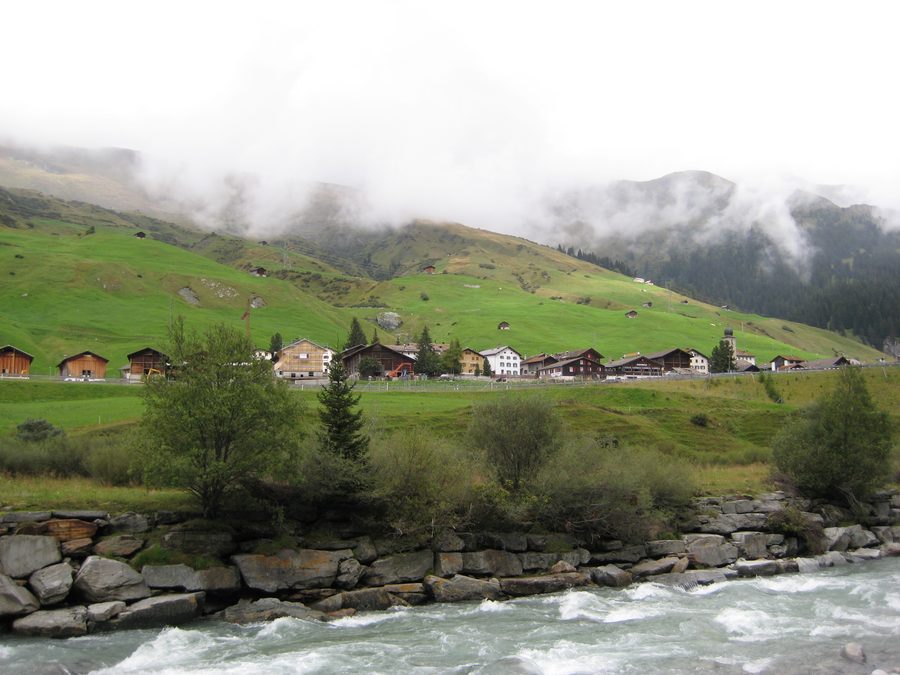 Nufenen with Hinterrhein