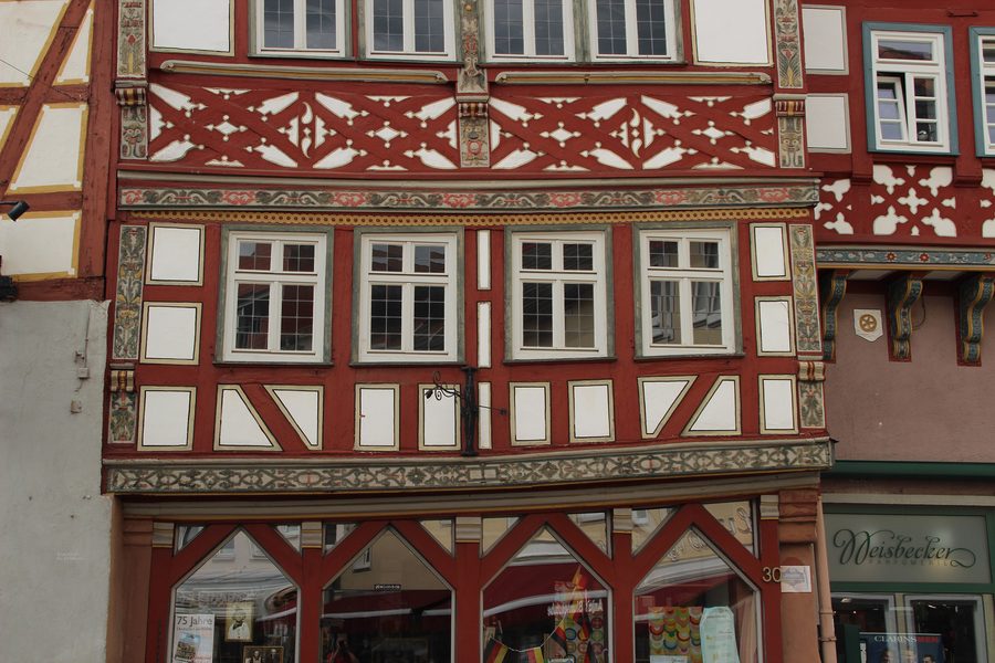 Fachwerkhaus in Bad Orb an der Hauptstraße